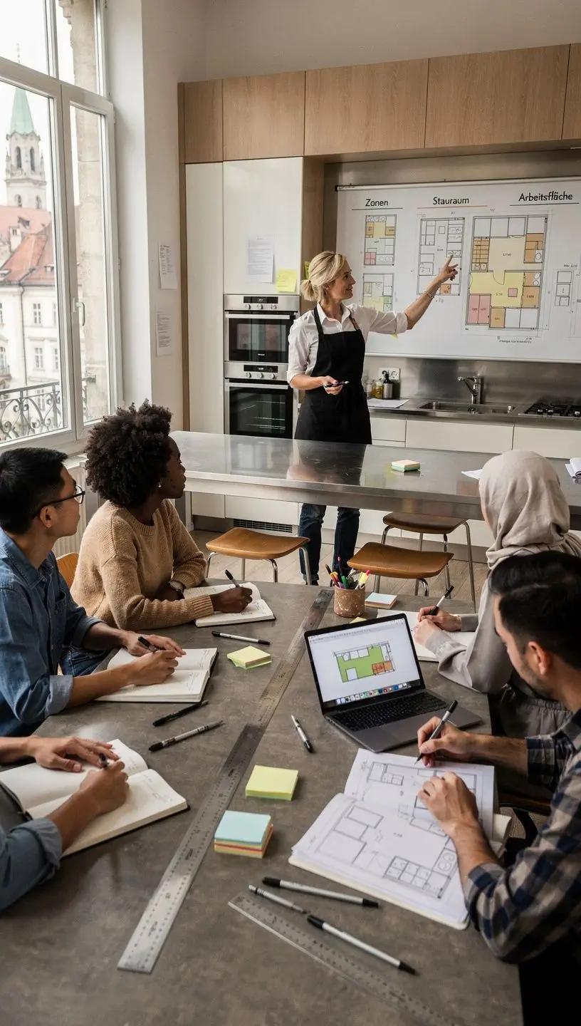 Eine inspirierende Farbpalette für die Raumgestaltung in einem hellen und einladenden Raum.